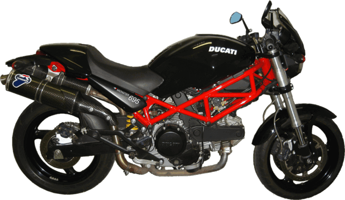 Ducati Monster 695 görseli
